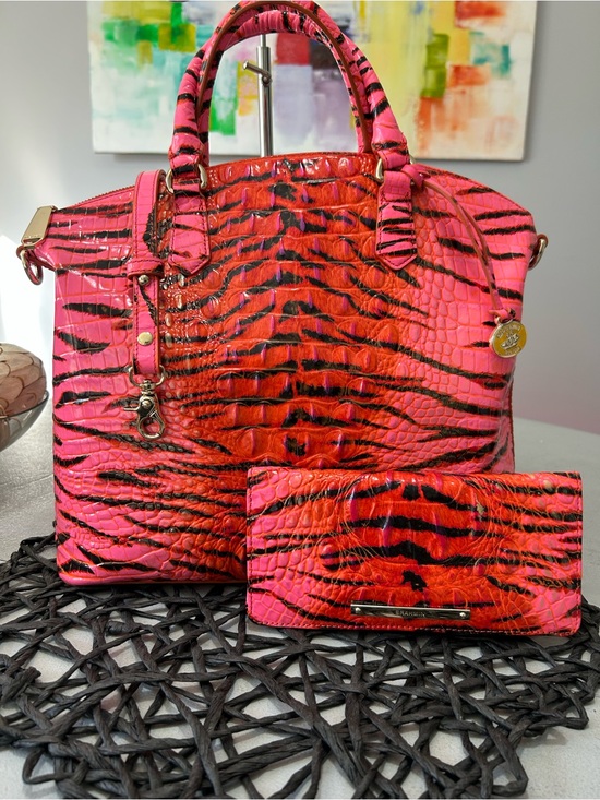 Brahmin Handbags - Brahmin Duxbury Pink Feline Ombre & Ady Wallet